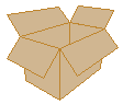 cajas 4 solapas